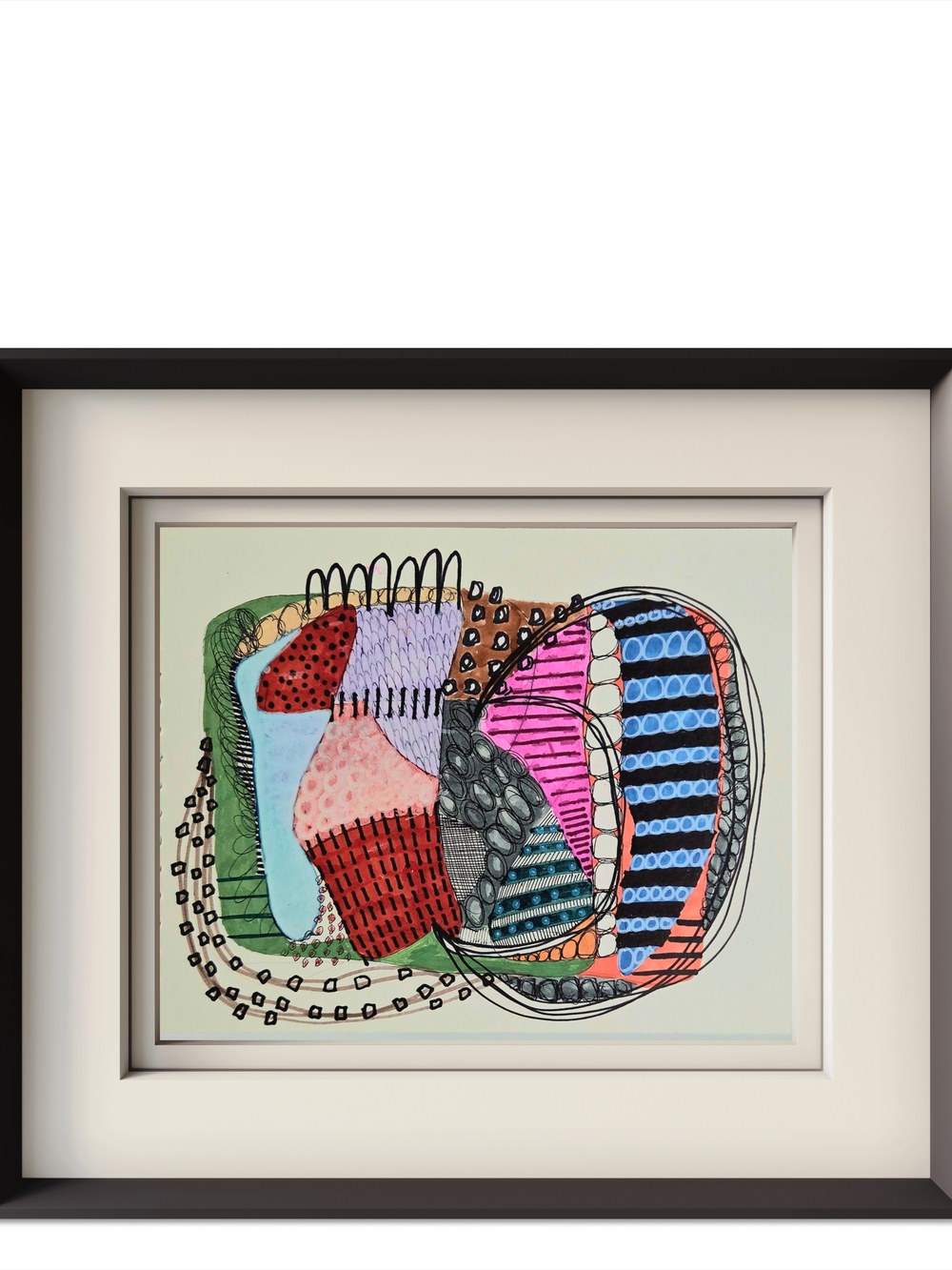 Multicolor Contemporary Home Art